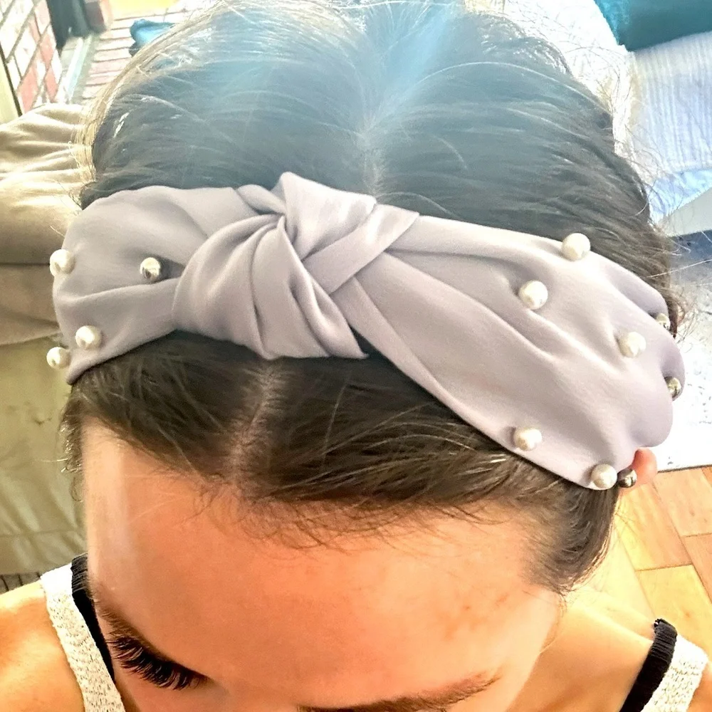 Pearl embellished headband